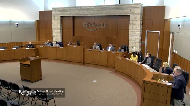 Mayor Noach proclaims November 30 2024 Small Business Saturday in Romeoville
