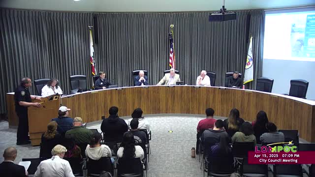 Lompoc police propose monthly updates to improve community crime image