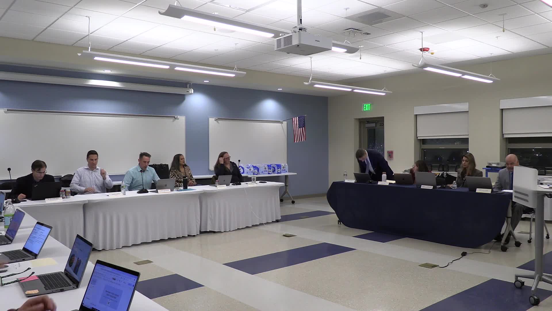 Barrington School Committee thanks Chair Patrick McCran in final meeting