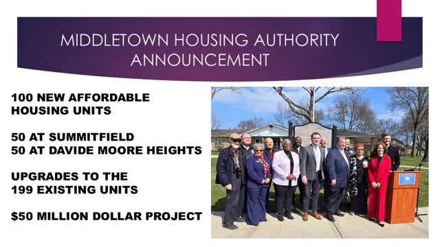Middletown Housing Authority proposes $50M for 100 new affordable housing units
