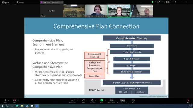 City presents draft Pine Lake Creek Basin Plan focusing on water quality improvements
