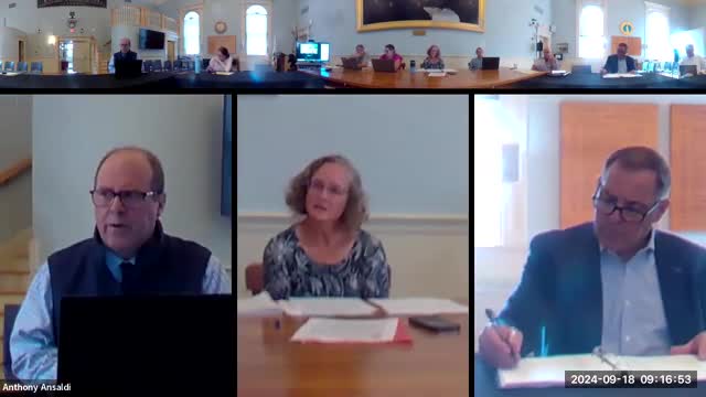 Finance Committee reviews municipal budget and long-term debt for new school building