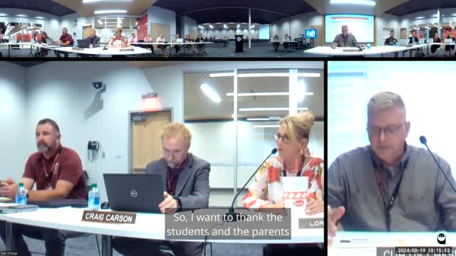 School District officials recognize students and staff for crisis response efforts