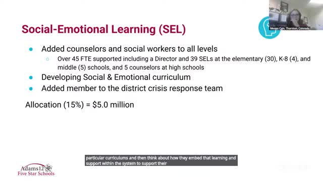 School District reallocates funding for expanding counselor and social worker positions