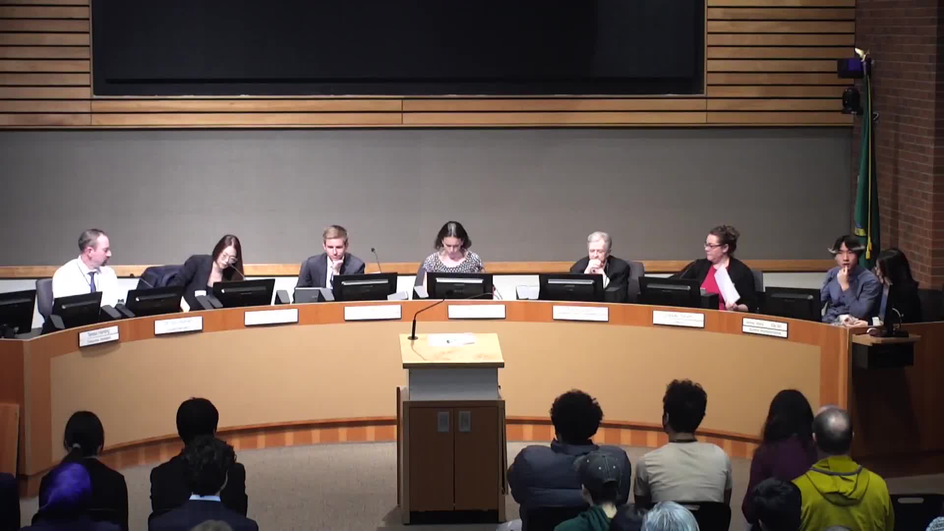 Lake Washington School Board recognizes School Nutrition Week and selects new Tesla STEM mascot