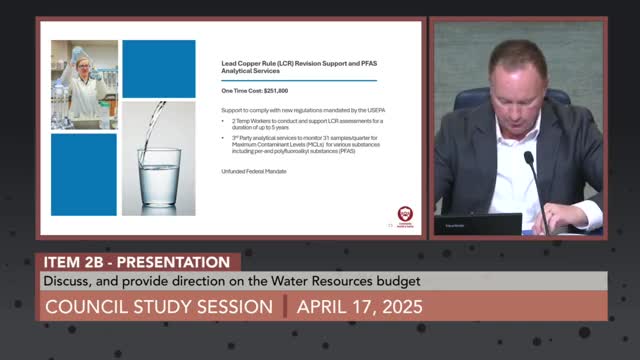 Mesa progresses on lead and copper rule verification for 3000 properties