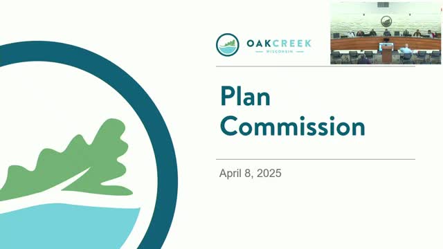 Plan Commission reviews Amazon hub proposal at Riverwood Estates Apartments