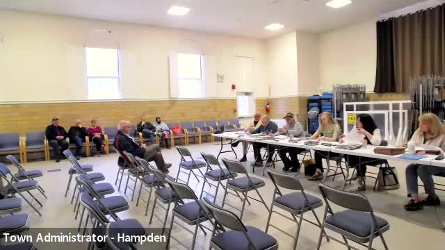 Hampden planning board holds public hearing on draft battery energy storage zoning bylaw