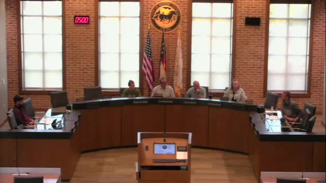 Deerfield Council reviews Active Park and water collection project progress