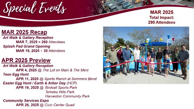 Temecula opens splash pad and announces series of community spring events