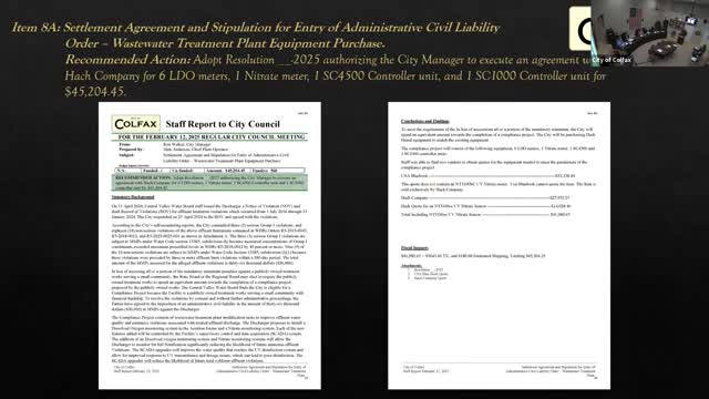 City Council approves advanced air monitoring and filtration upgrades at wastewater treatment plant