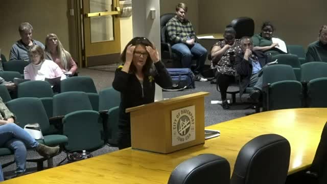 Resident urges Davenport officials to draft scrapper accountability ordinance