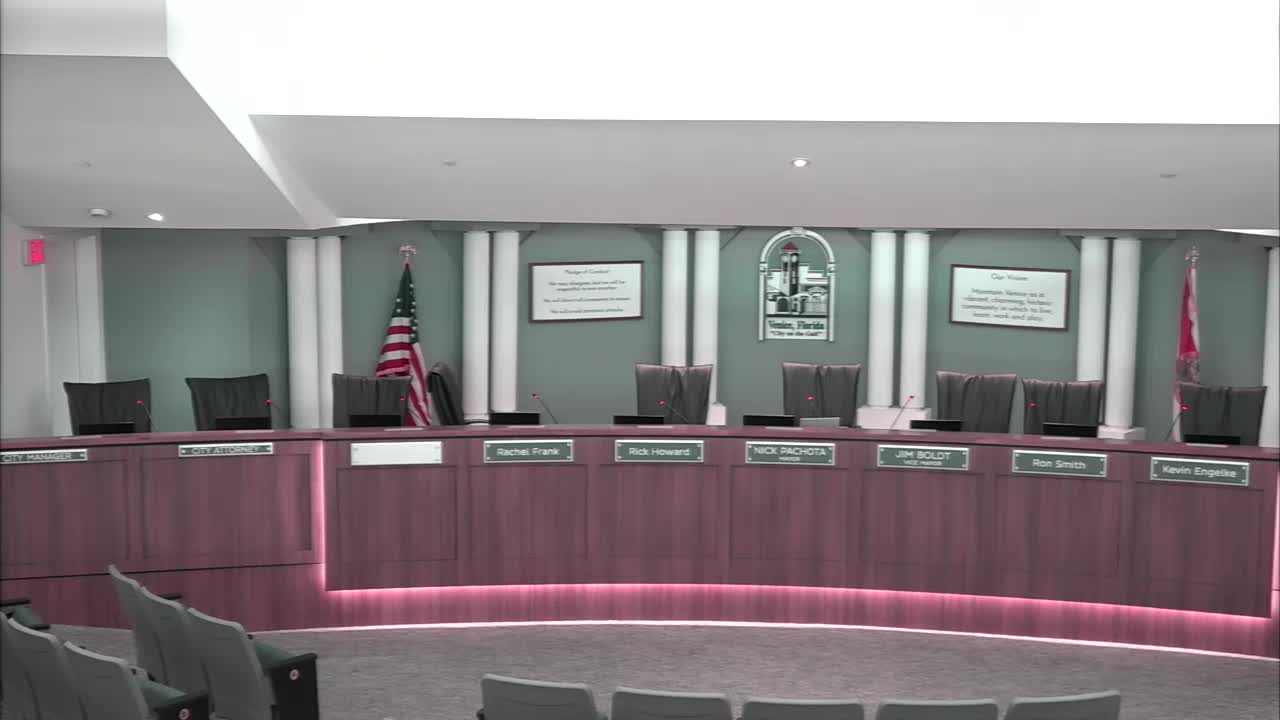 City officials test closed captioning and streaming functionality for upcoming meeting