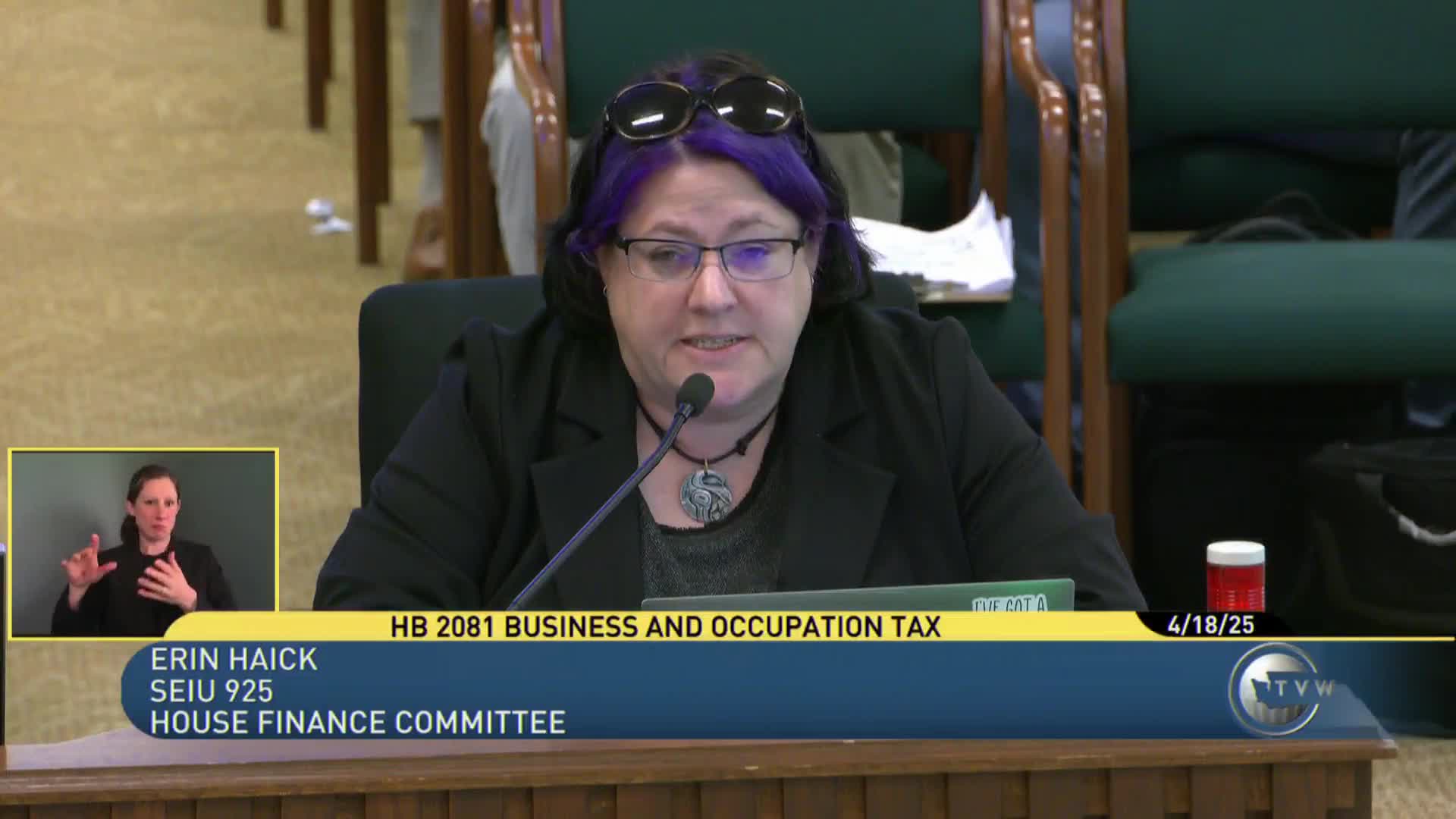Washington Committee Debates HB 2081 to Support Education While Taxing Large Corporations