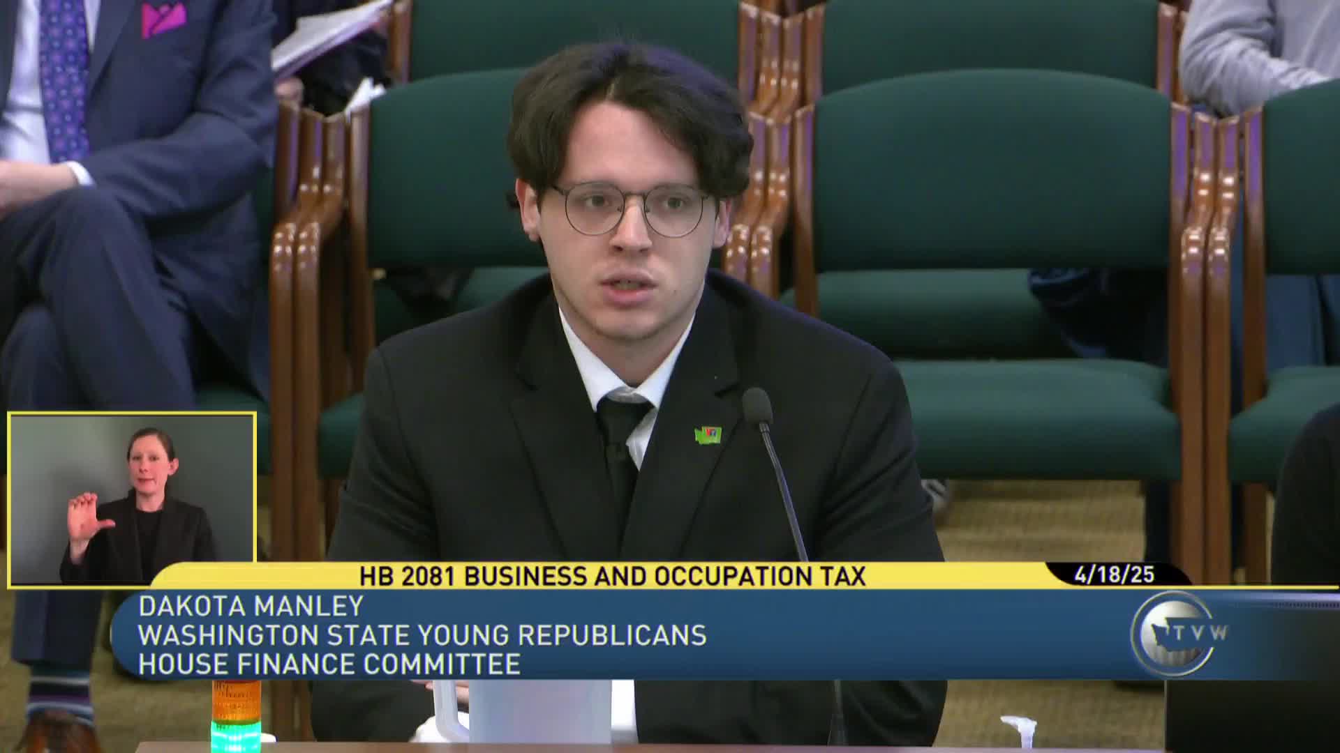 Committee hears HB 2084 to repeal tax preferences for bullion, change self-storage taxation, and remove pharmacy warehousing rate