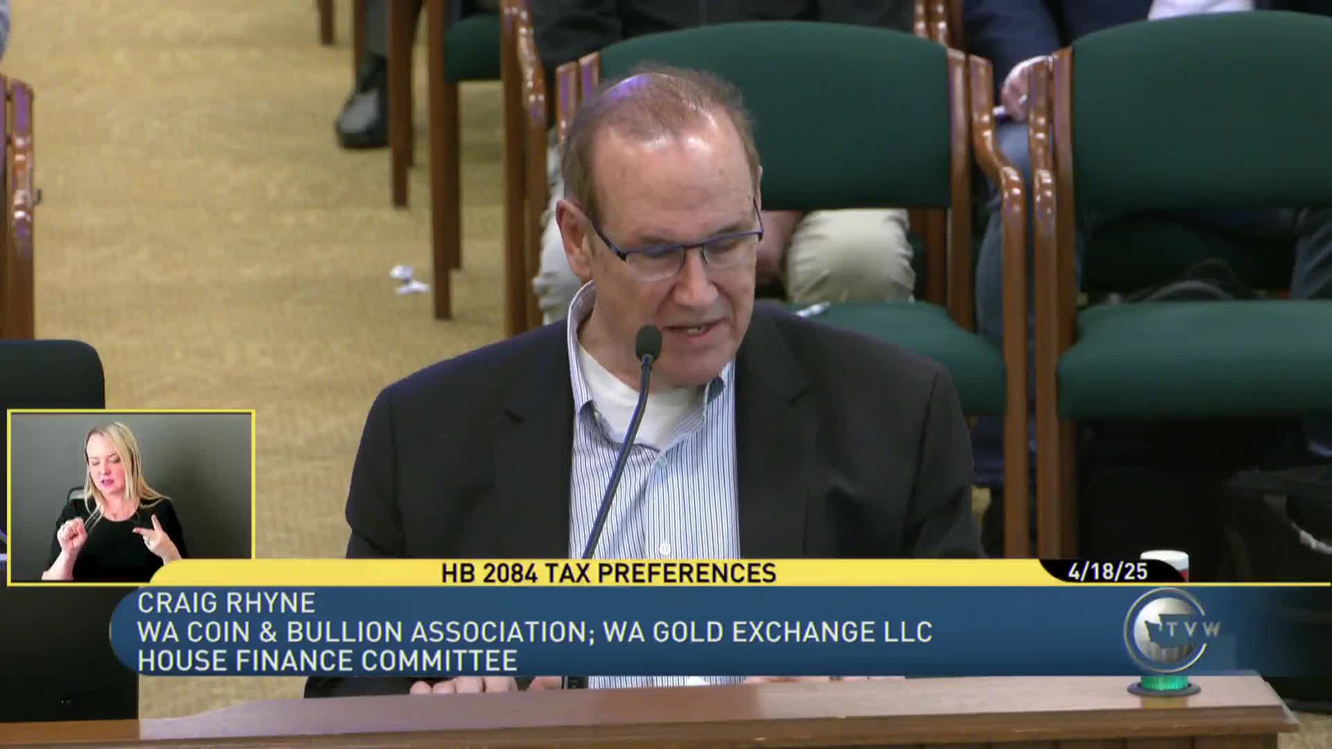 Senator Ray Moore and Representative Joe Tanner challenge longstanding tax law from 1985