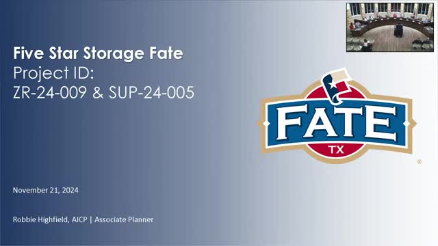 Fayette planners propose industrial zoning change for 5 Star Storage project