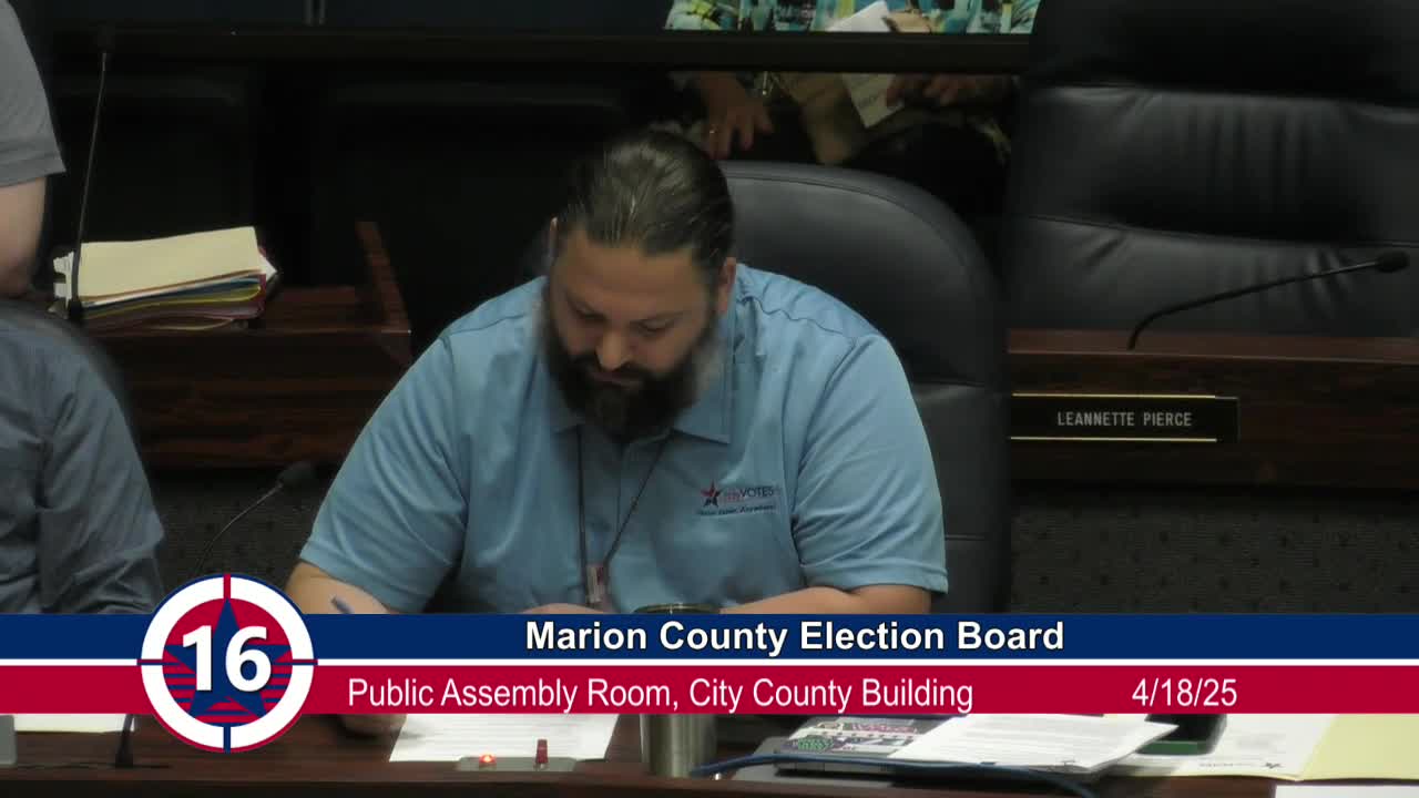 Marion County election board considers fine waivers for late campaign finance filings
