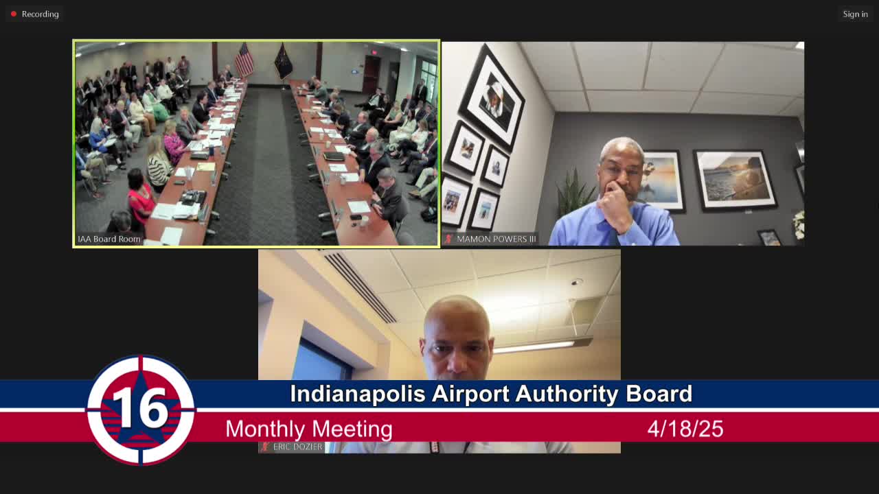 Indianapolis Airport Authority approves bond steps, personnel-policy change and multiple contracts