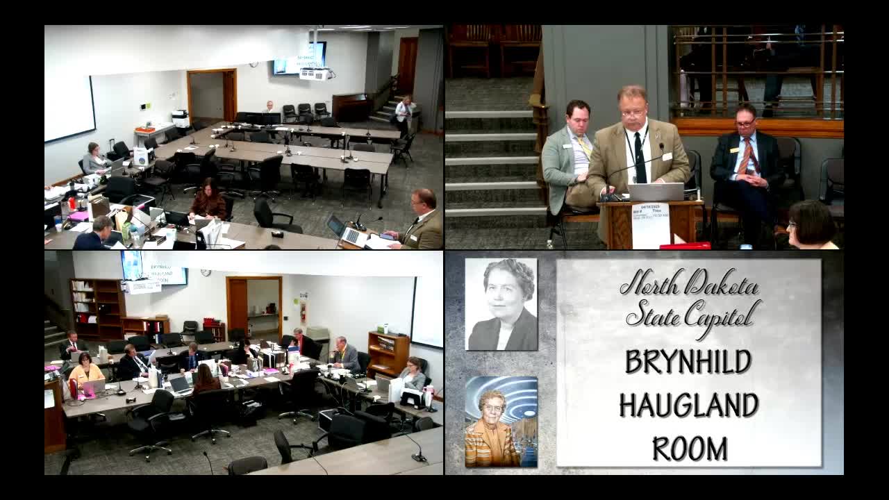 Conference committee discusses new flexible prairie dog fund for townships