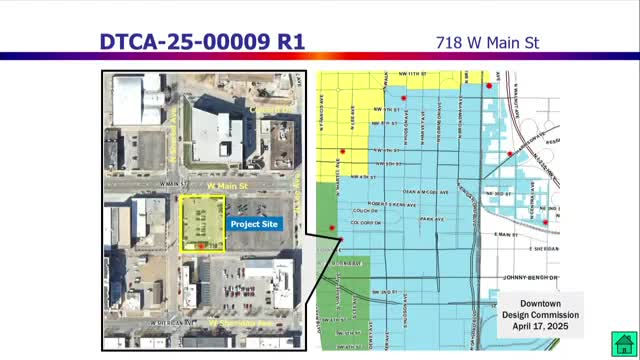 Commission OKs resurfacing at 718 W. Main with landscaping, ADA