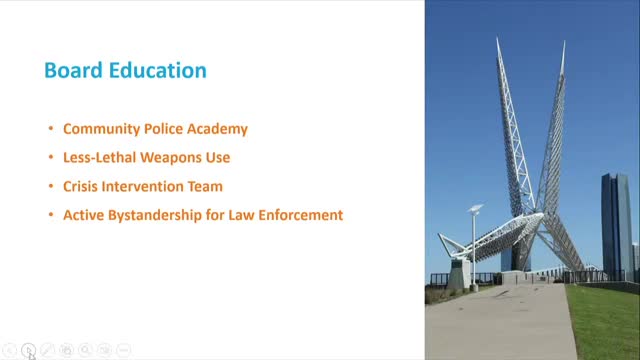 Community police academy prepares board members for enhanced law enforcement training