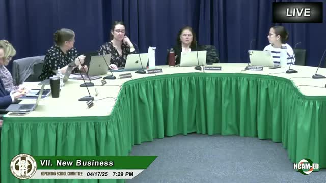 Votes at a glance: committee approves Hopkins technology purchases, temporary kitchen commitment, personnel contracts, scholarships, donations and policy readop