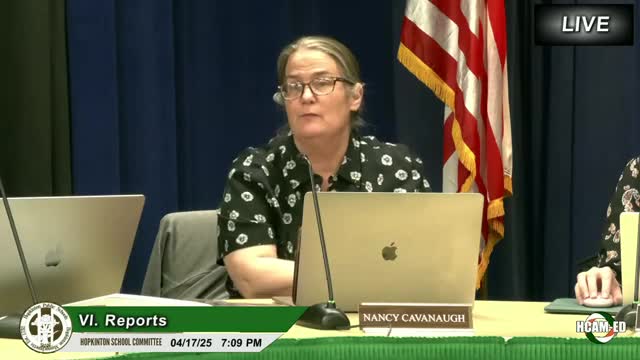 Superintendent presents MetroWest adolescent health survey results showing mental‑health and digital‑media patterns among students