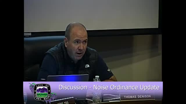 City officials review noise and vibration ordinance for managing amplified music
