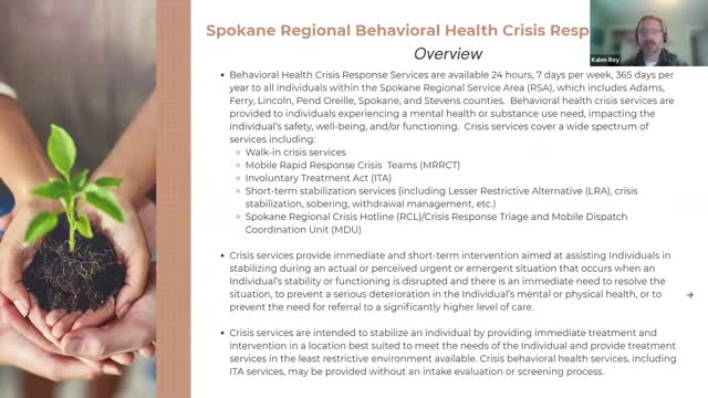 Spokane Regional Behavioral Health Crisis Response System expands services and partnerships