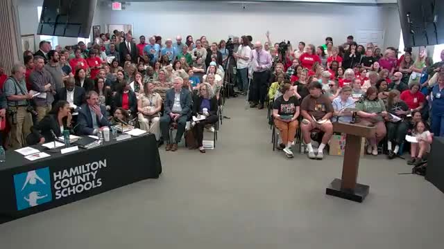 Nurse Lindsay Gibson urges Hamilton County to maintain PRN nurse funding for student safety