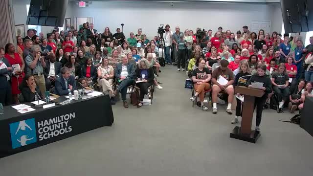 Hamilton County students advocate for magnet school transportation funding