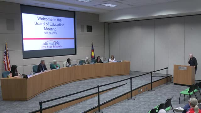 Rose Ediger criticizes Adams 12's transgender student accommodation policy