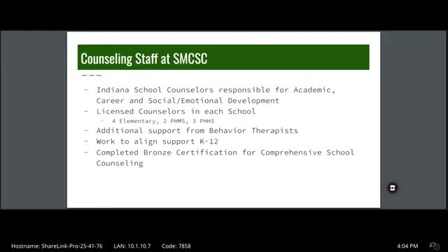 Pendleton school counselors enhance mental health support across K-12 programs