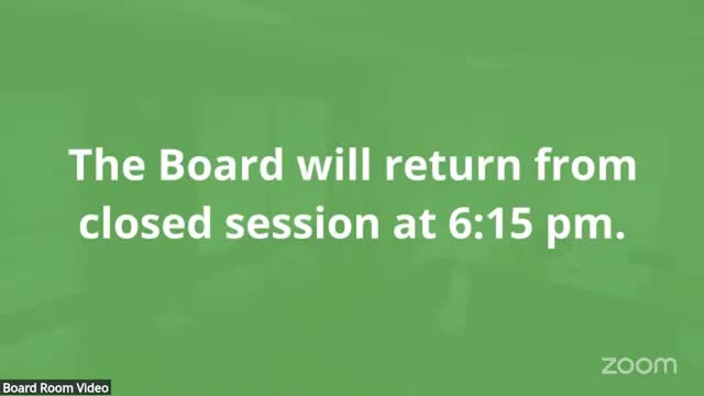 Board reports closed‑session settlement approved in student litigation