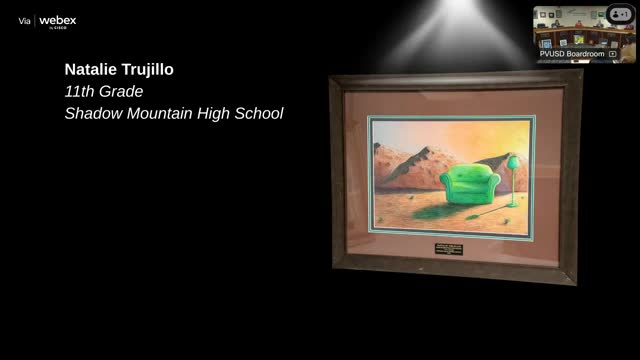 Horizon High School honors student artists and HOSA competition winners