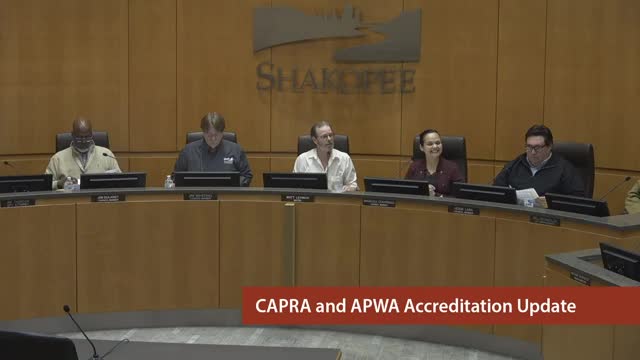 Shakopee staff seek APWA and CAPRA accreditations to formalize practices and sustain operations