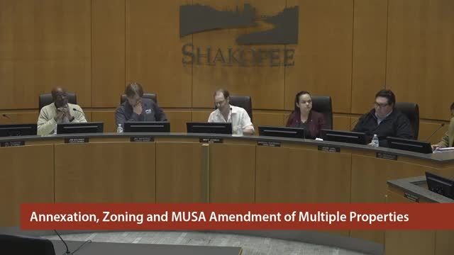 Council annexes 61 acres in Jackson Township, approves MUSA amendment and agriculture‑preserve zoning