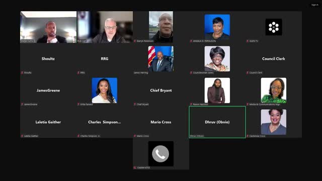 Council reviews stop‑sign camera pilot, forwards ordinance to county for public hearing
