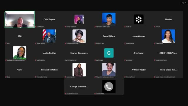 Council reviews CPJA proposal for police‑building study; staff to search archival studies before committing funds