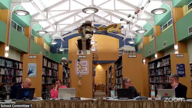 School committee approves scheduled bills and a recreation MOU; routine finance and facilities items pass