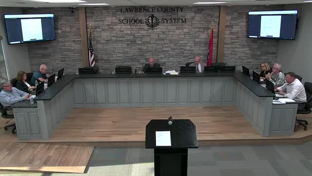 Votes at a glance: Lawrence County School Board meeting, April 17, 2025