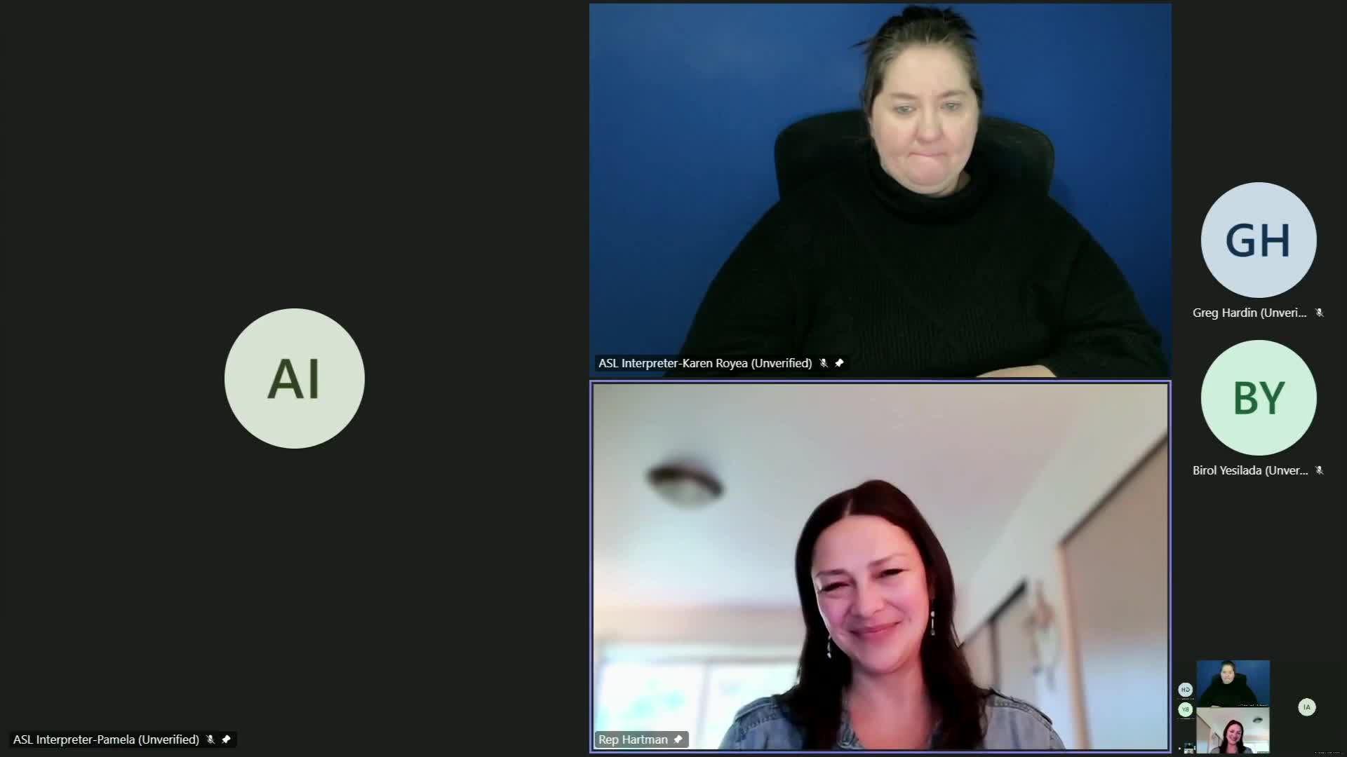 Mia Noren discusses TikTok's impact in Oregon at legislative hearing