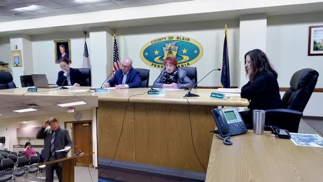 Blair County commissioners approve contracts, grants and audit engagement; one abstention on courthouse HVAC change order