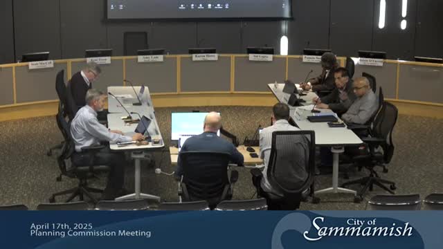 Sammamish planning commission backs package of minor Title 21 code amendments, sends them to council