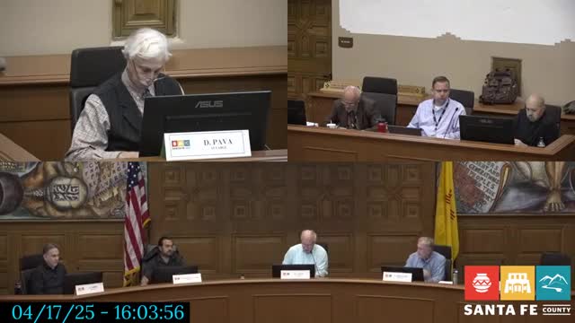 Planning commission approves variance allowing second dwelling on 2.5‑acre Santa Fe County lot over staff objection