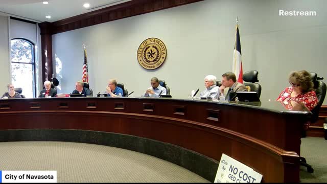 Votes at a glance: Navasota City Council actions (April meeting)