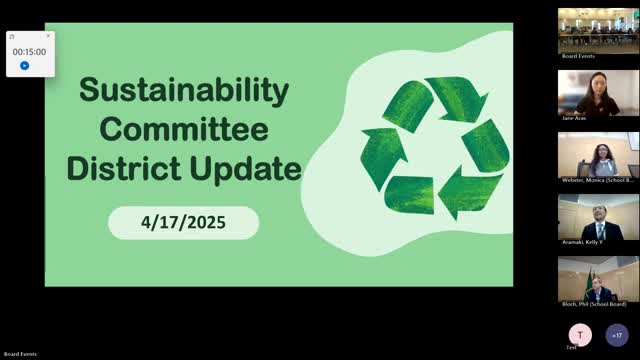 Bellevue students, staff outline district sustainability gains and next steps