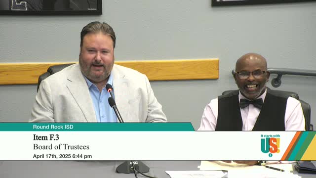 Round Rock ISD outlines $932M bond project strategy and funding updates