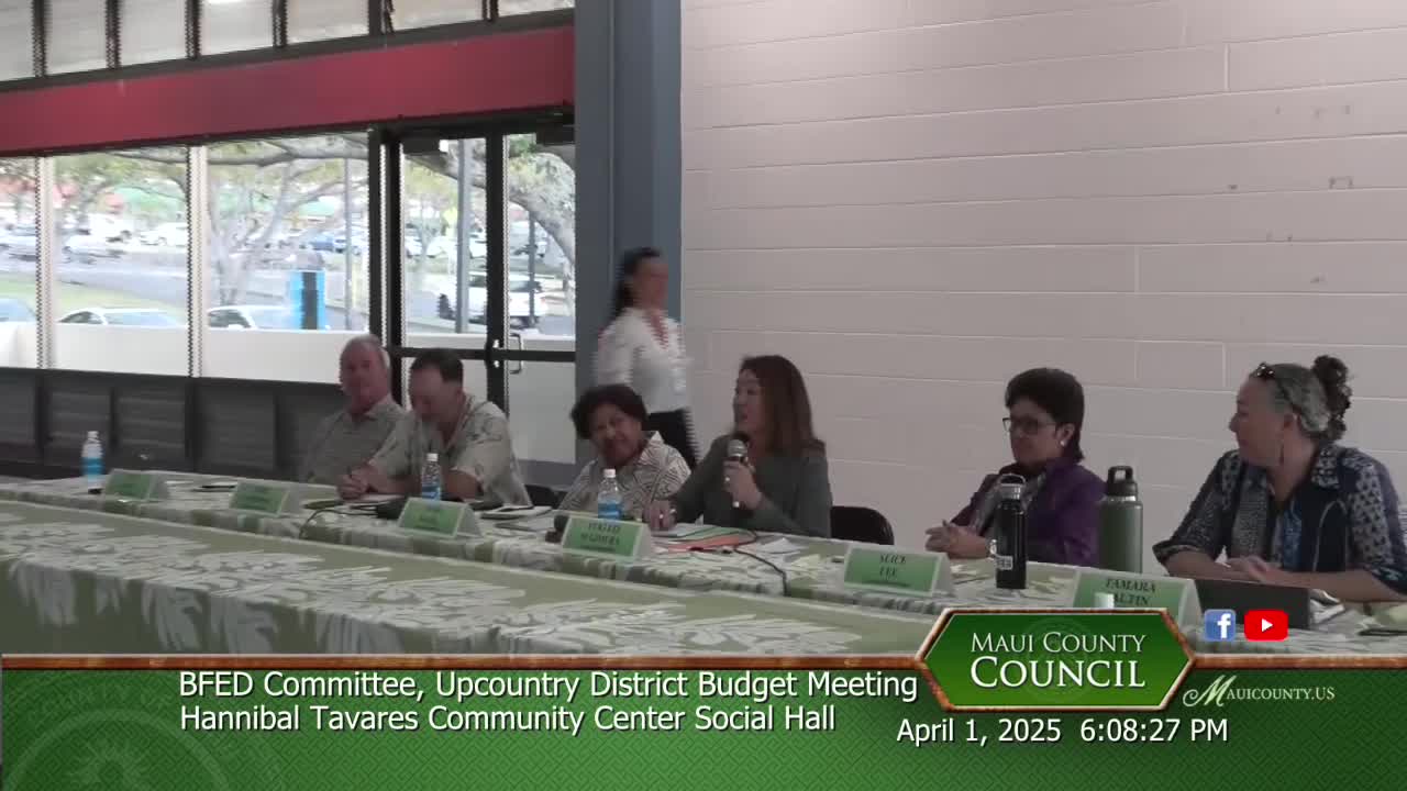 Students testify for continued support of Maui Economic Development Board programs